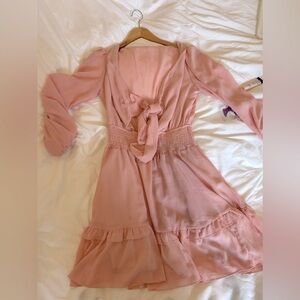 5/$25 pink chiffon dress